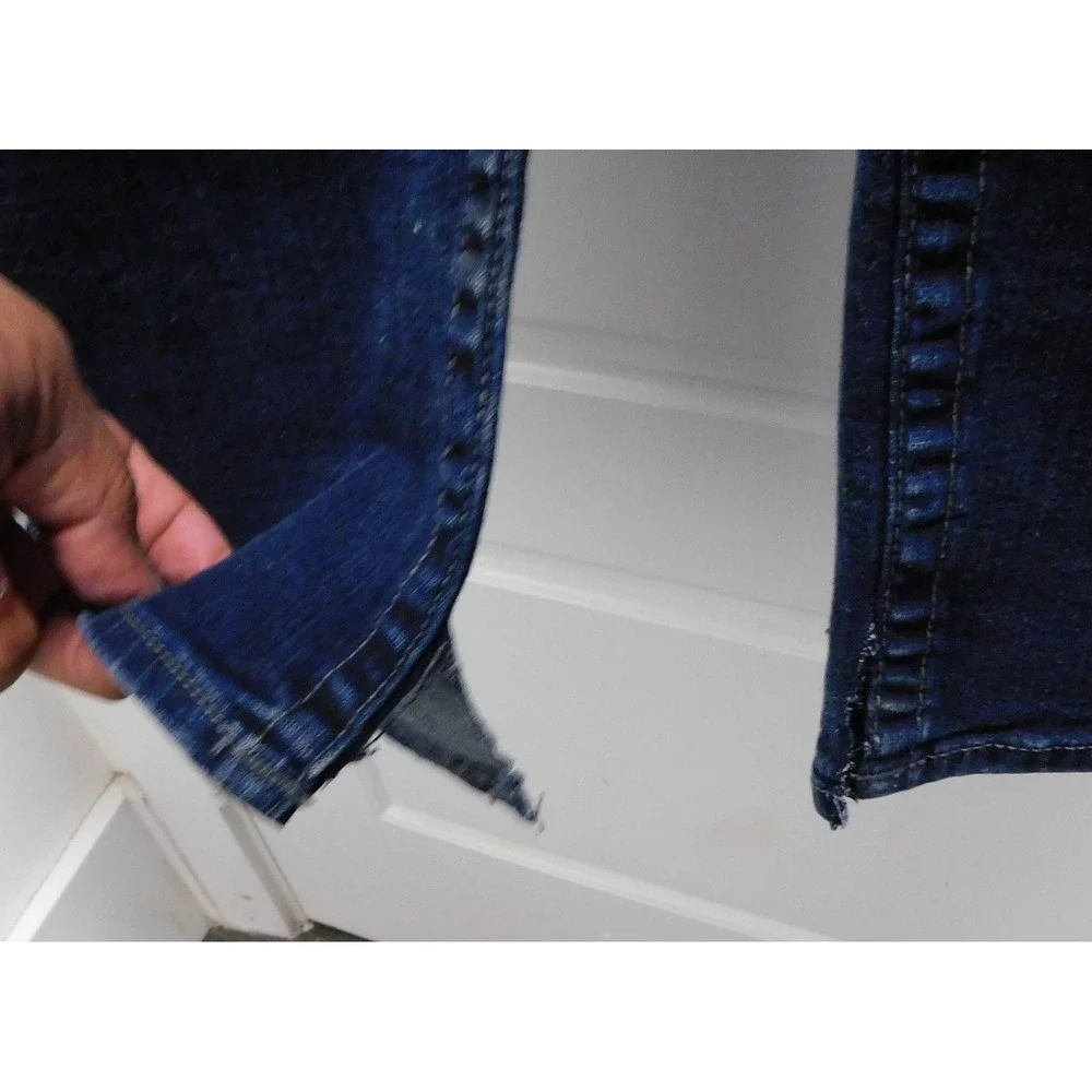 True Religion Jeans Mens 44x33 Blue Rocco Relaxed‎ Skinny Denim Jeans